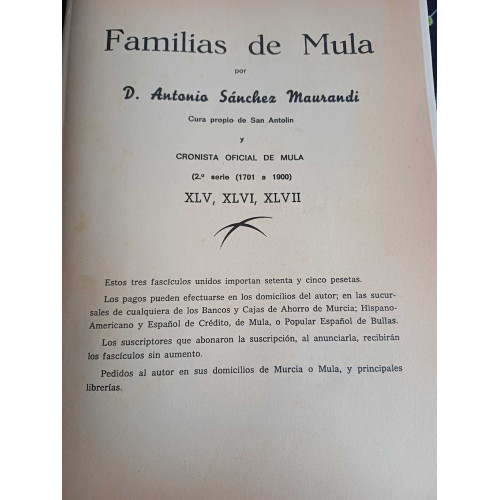 LIBRO DE APELLIDOS SERIE 2º TOMO 45,46,47 LIBRO DE APELLIDOS SERIE 2º TOMO 45,46,47